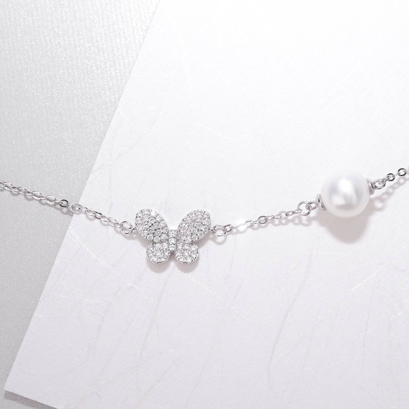 Elegant Freshwater Pearl Bracelet WB00007 | GARDENS - PEARLY LUSTRE