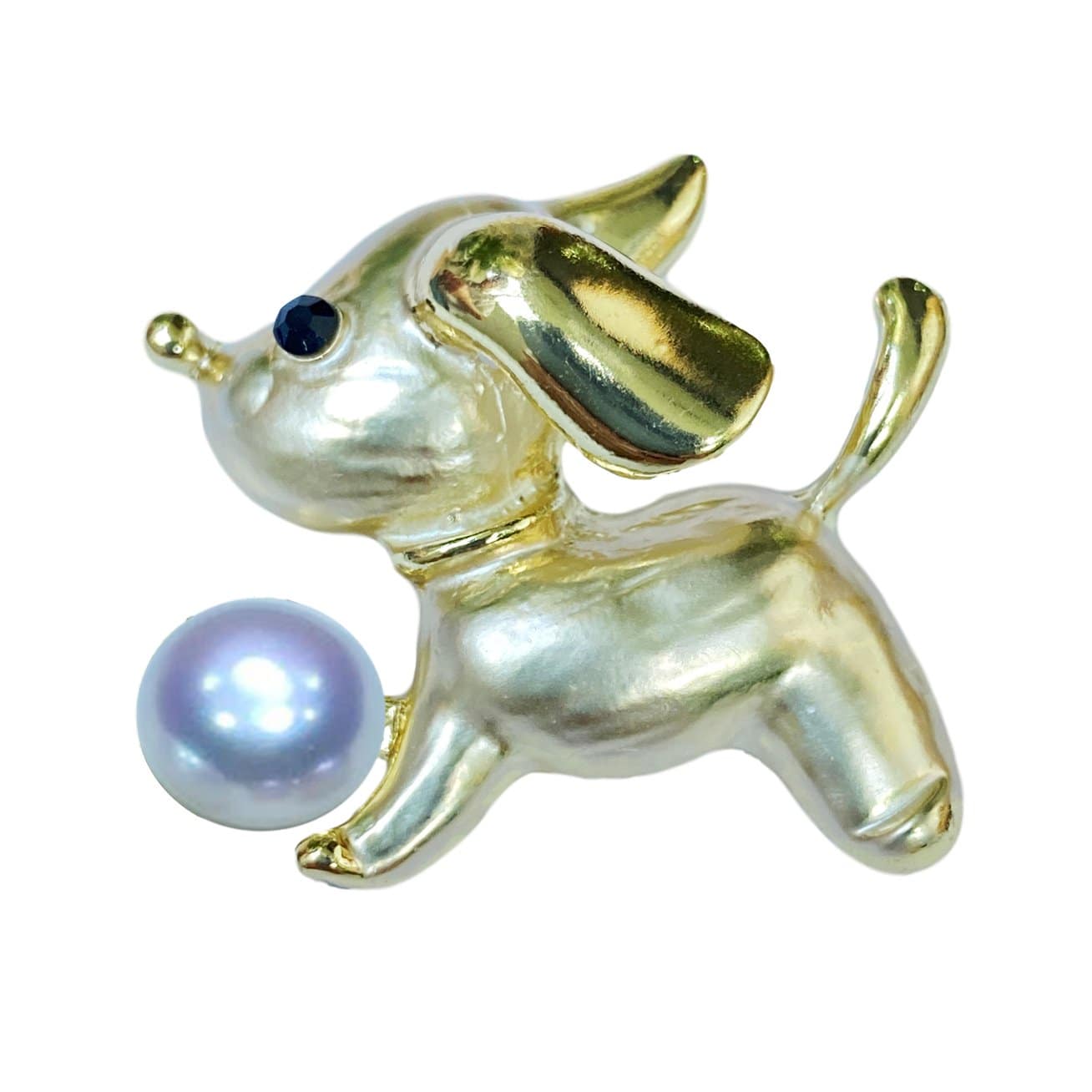 Wonderland Freshwater Pearl Brooch DA00006 - PEARLY LUSTRE