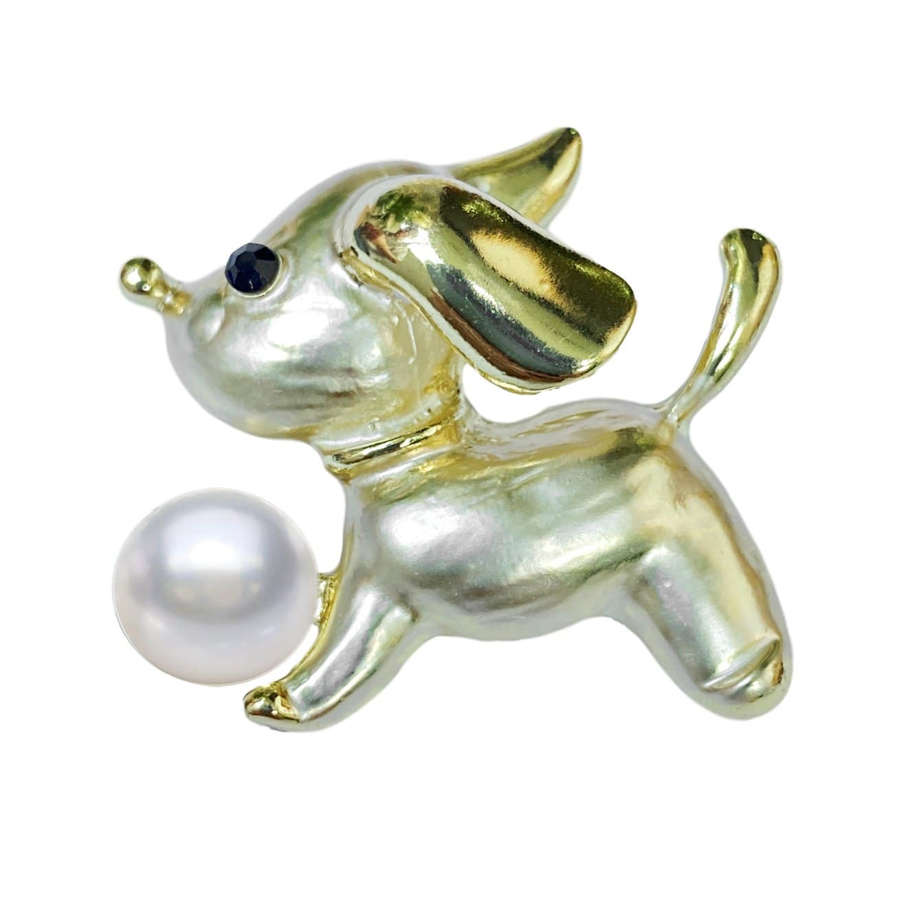 Wonderland Freshwater Pearl Brooch DA00006 - PEARLY LUSTRE