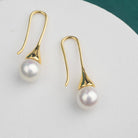 Elegant Freshwater Pearl Earrings WE00044 - PEARLY LUSTRE