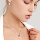 Ocean Star Freshwater Pearl Earrings WE00046 - PEARLY LUSTRE