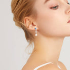 Ocean Star Freshwater Pearl Earrings WE00103 - PEARLY LUSTRE