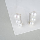 Elegant Freshwater Pearl Earrings WE00116 - PEARLY LUSTRE