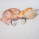 Panther Freshwater Pearl Earrings WE00119 | RAINFOREST - PEARLY LUSTRE