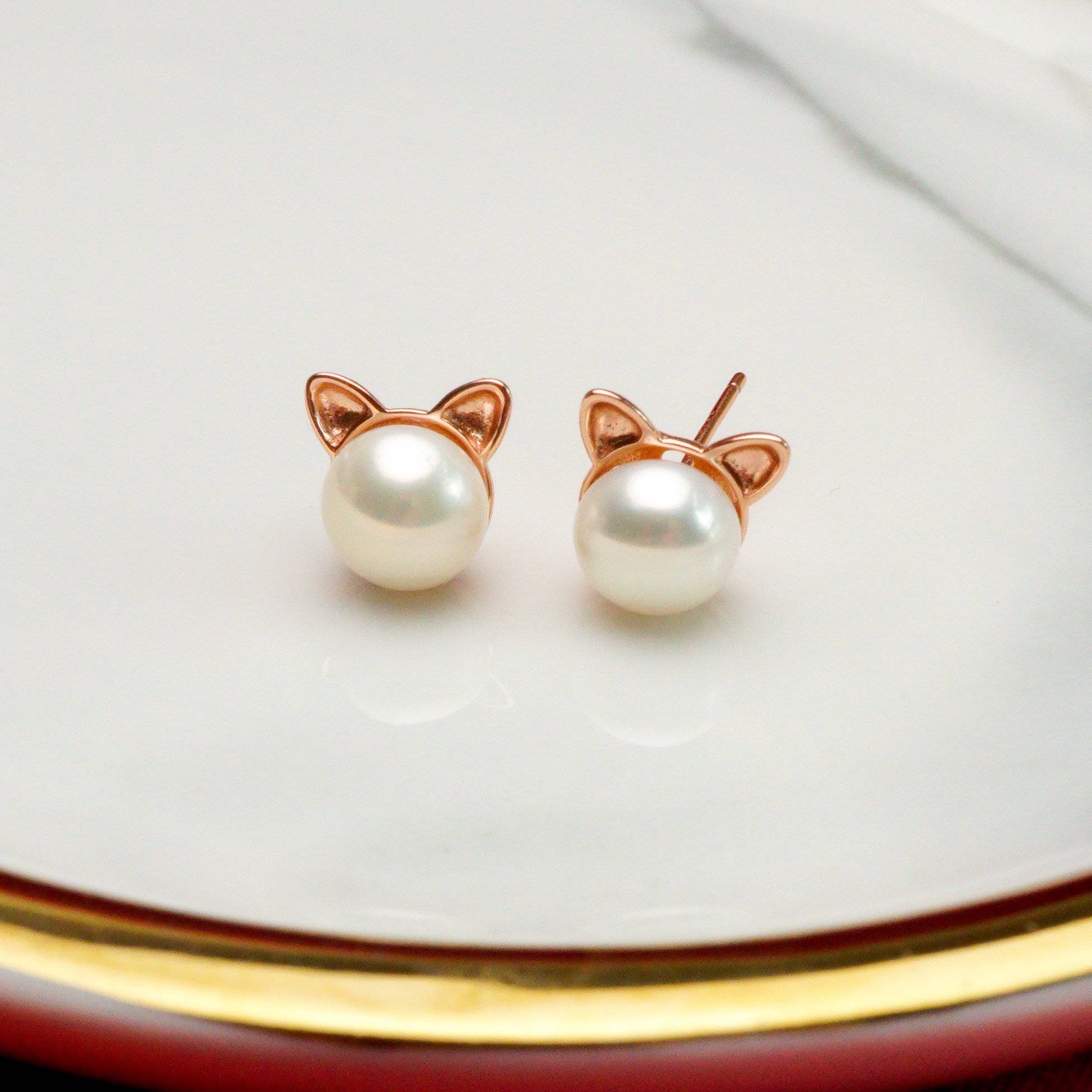 Wonderland Freshwater Pearl Earrings WE00060 - PEARLY LUSTRE