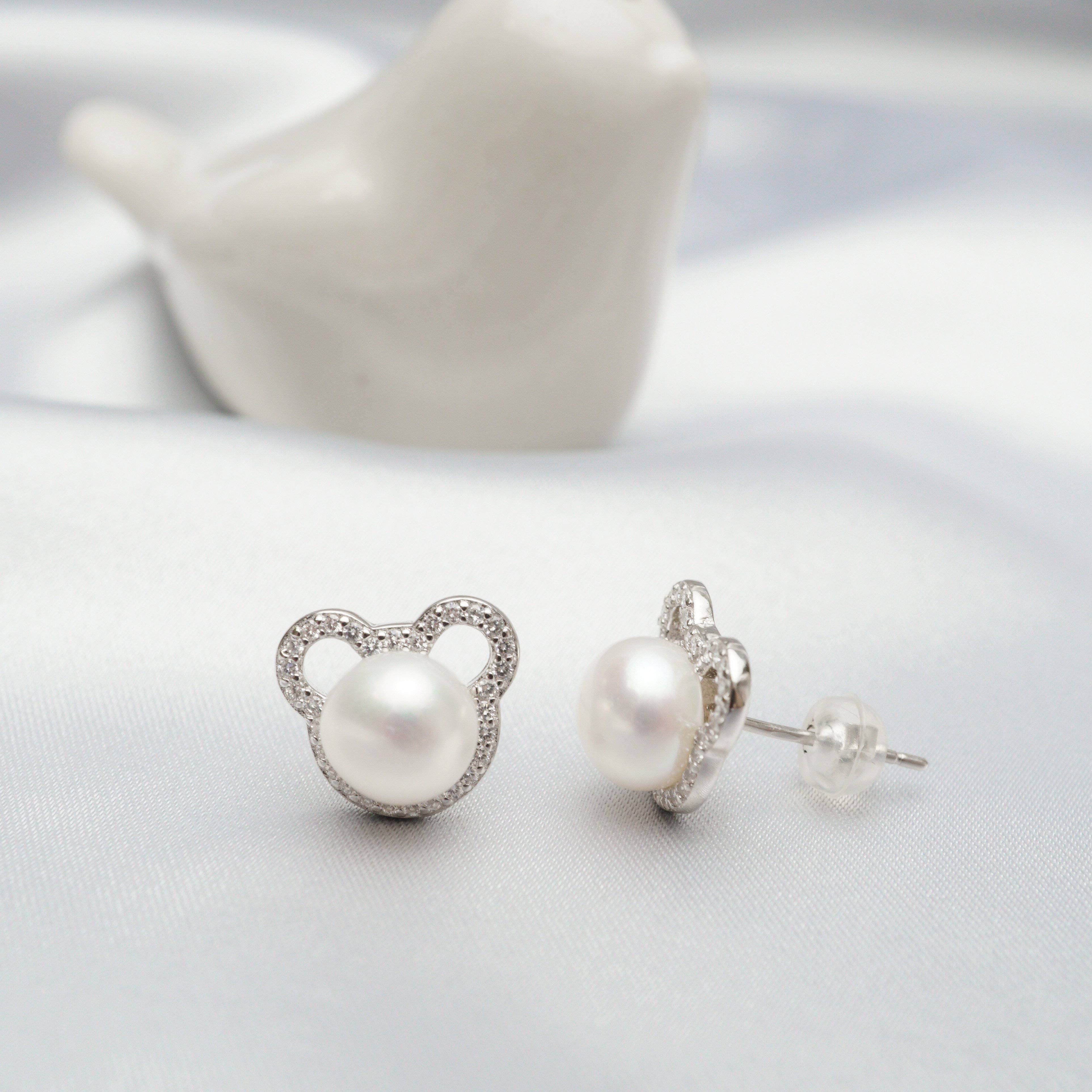 Wonderland Freshwater Pearl Earrings WE00075 - PEARLY LUSTRE