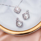 Elegant Freshwater Pearl Necklace WN00063 - PEARLY LUSTRE