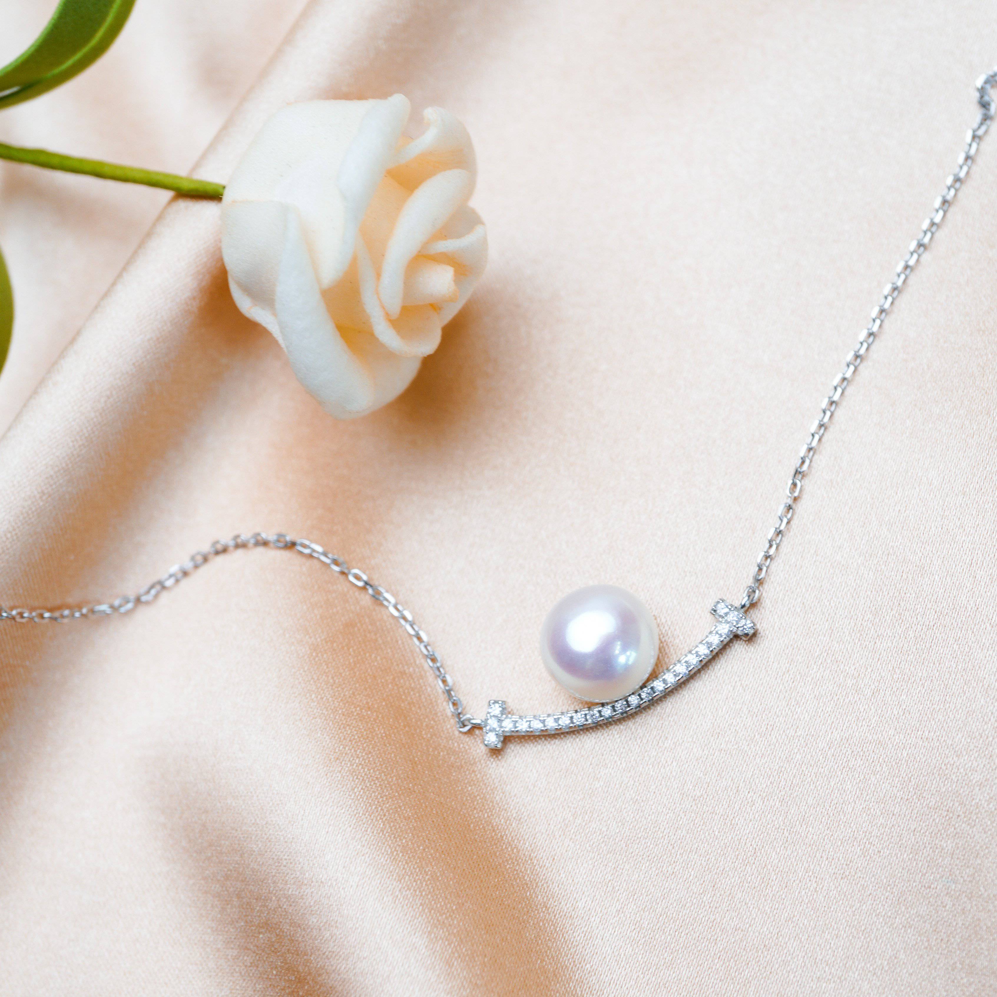 Wonderland Freshwater Pearl Necklace WN00050 - PEARLY LUSTRE