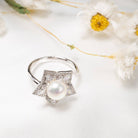 Ocean Star Freshwater Pearl Ring WR00042 - PEARLY LUSTRE