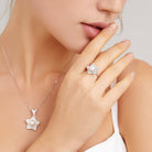 Ocean Star Freshwater Pearl Ring WR00042 - PEARLY LUSTRE