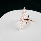 New Yorker Freshwater Pearl Ring WR00064 - PEARLY LUSTRE