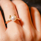 Wonderland Freshwater Pearl Ring WR00041 - PEARLY LUSTRE