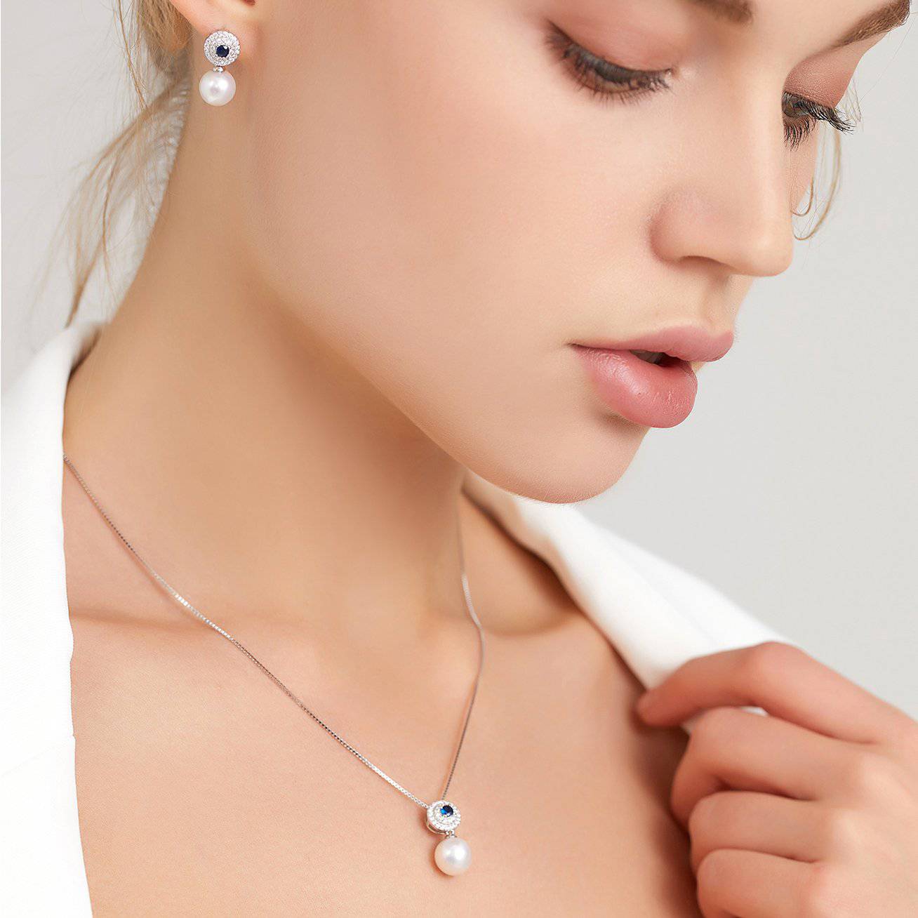 Ocean Star Freshwater Pearl Set WS00003 - PEARLY LUSTRE