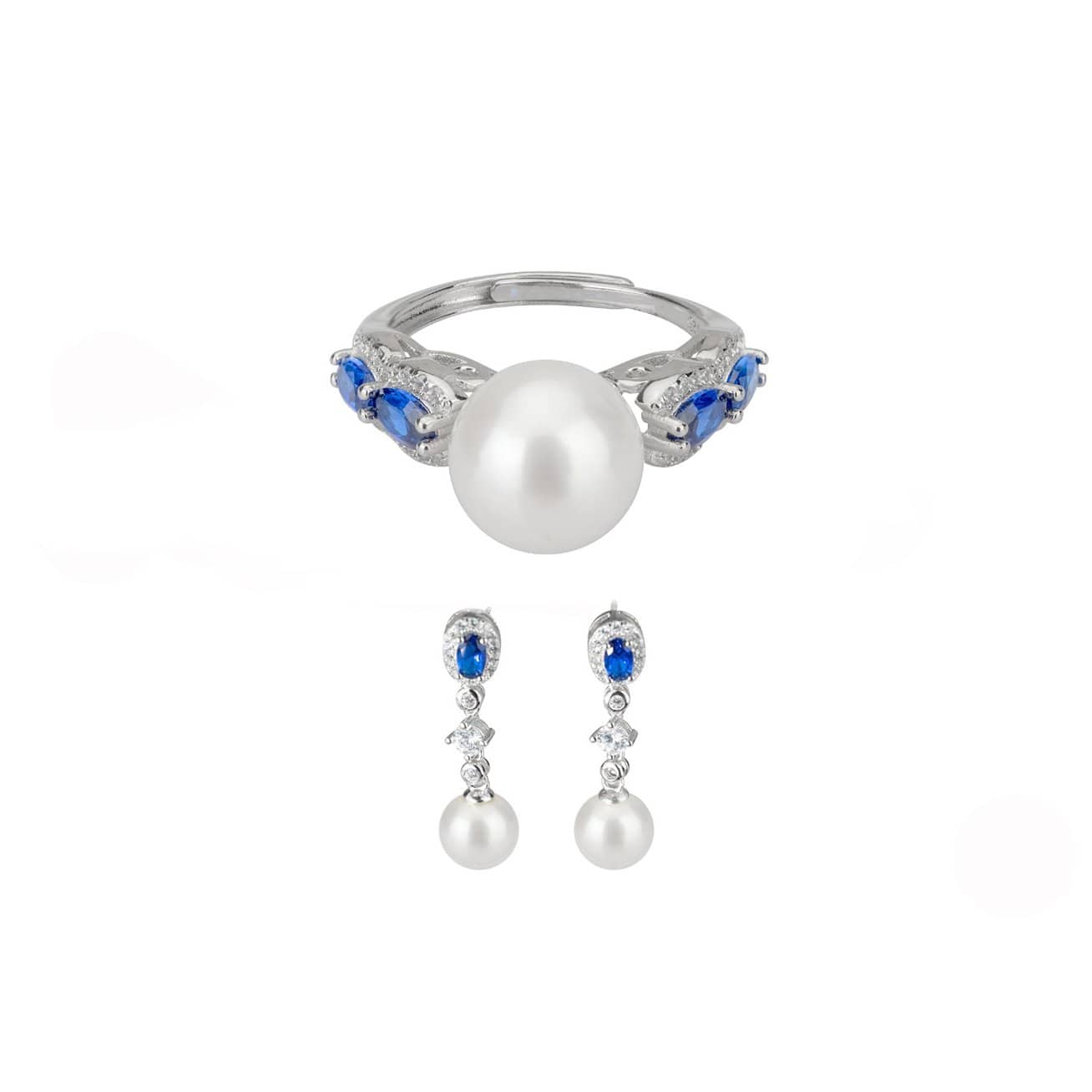 Ocean Star Freshwater Pearl Set WS00005 - PEARLY LUSTRE