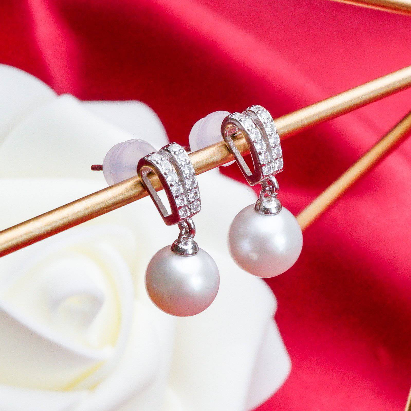 Elegant Freshwater Pearl Set WS00018 - PEARLY LUSTRE