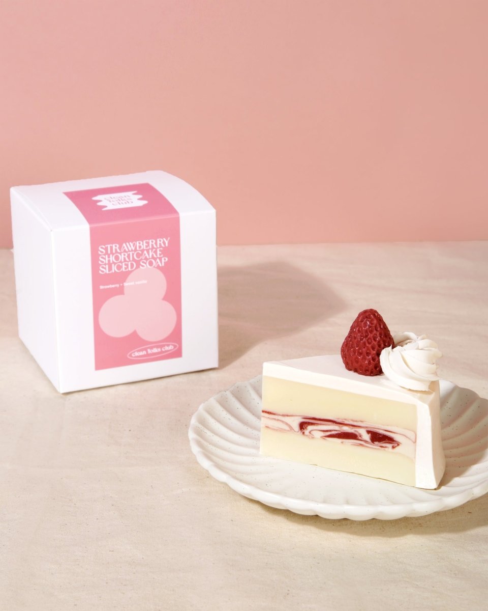 Strawberry Shortcake Sliced Soap - Clean Folks Club