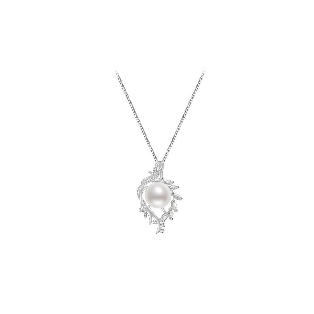 Elegant Freshwater Pearl Necklace WN00032 - PEARLY LUSTRE