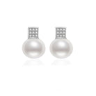 Elegant Freshwater Pearl Earrings WE00114 - PEARLY LUSTRE