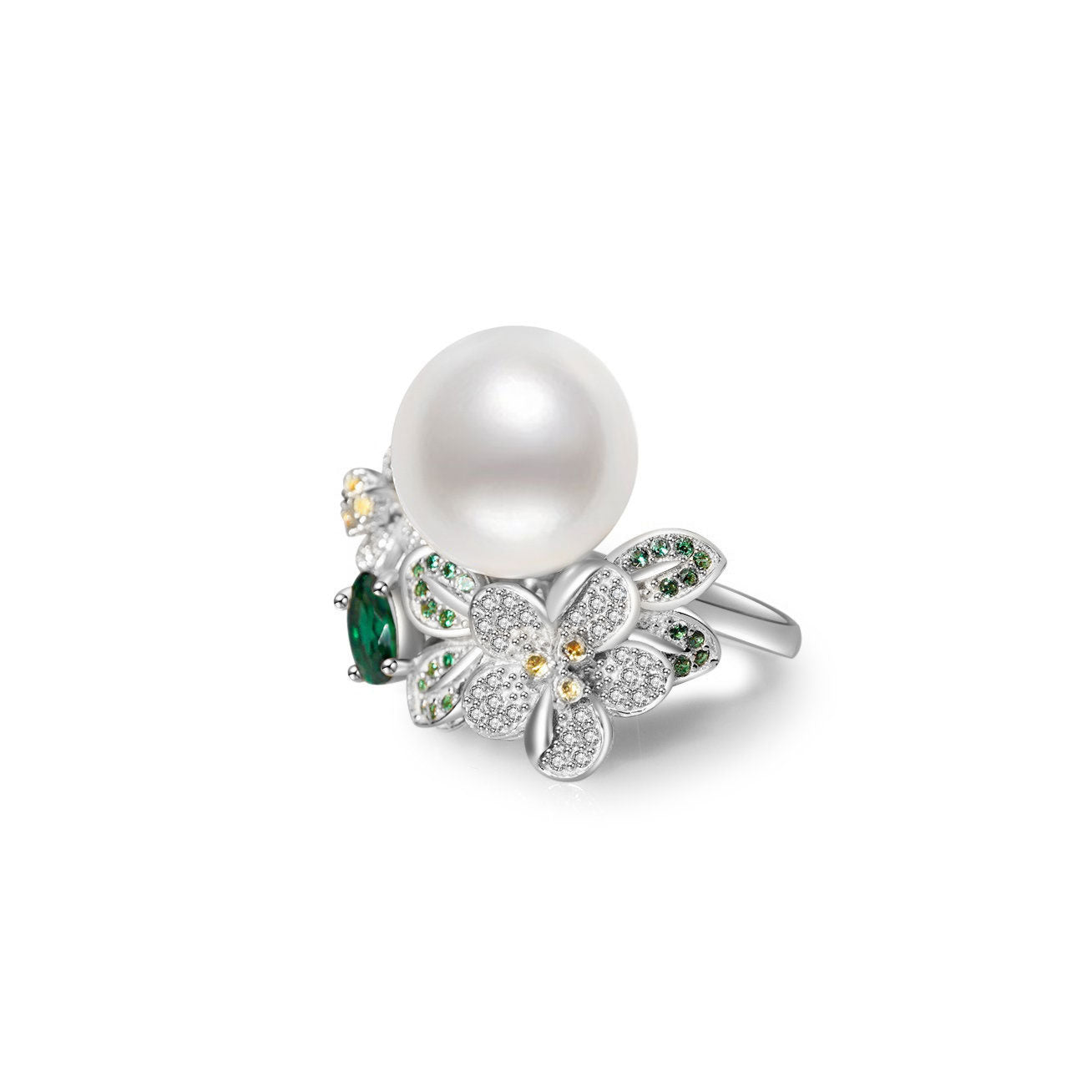 Elegant Edison Pearl Ring WR00002 | GARDENS - PEARLY LUSTRE