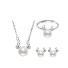 Wonderland Freshwater Pearl Set WS00009 - PEARLY LUSTRE