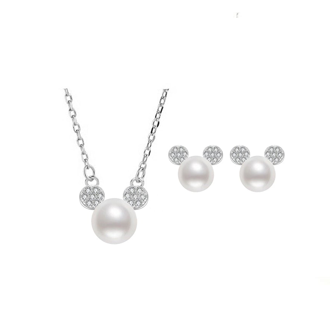 Wonderland Freshwater Pearl Set WS00010 - PEARLY LUSTRE