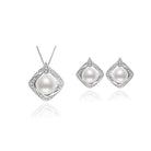 Elegant Freshwater Pearl Set WS00014 - PEARLY LUSTRE