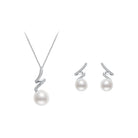 Elegant Freshwater Pearl Set WS00019 - PEARLY LUSTRE